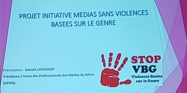 Bénin : l’UPMB s’engage dans le projet initiative médias sans violence basées sur le genre