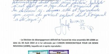 Bénin : l’exploit d’huissier qui met fin au mariage BR-UDBN