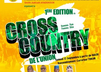 Bénin : Judicaël Ayadokoun convie Calavi et environs au “Cross country de l’Union” ce samedi 17 Septembre
