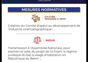 Bénin : Grandes lignes du Conseil des Ministres du 2 Novembre