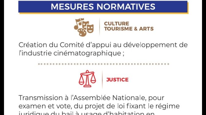 Bénin : Grandes lignes du Conseil des Ministres du 2 Novembre