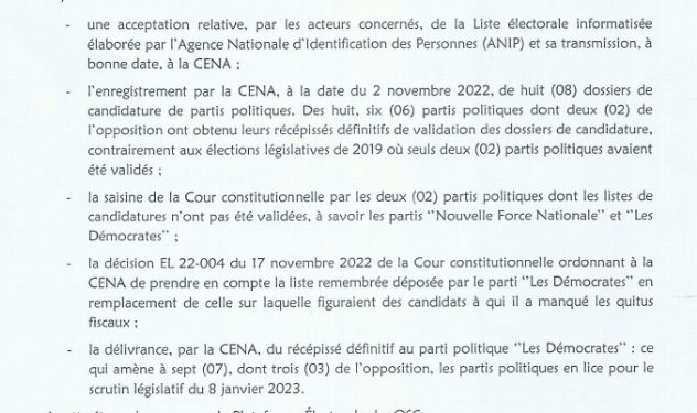 Bénin : Wanep propose une réforme du quitus fiscal