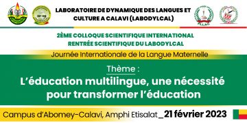 Bénin : Le Labodylcal lance un colloque scientifique international sur “l’éducation multilingue”