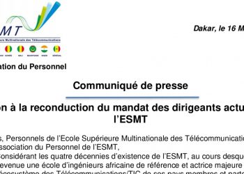 Sénégal : Le personnel de l’ESMT dénonce la mauvaise gestion de l’équipe dirigeante et donne de la voix (Communiqué)