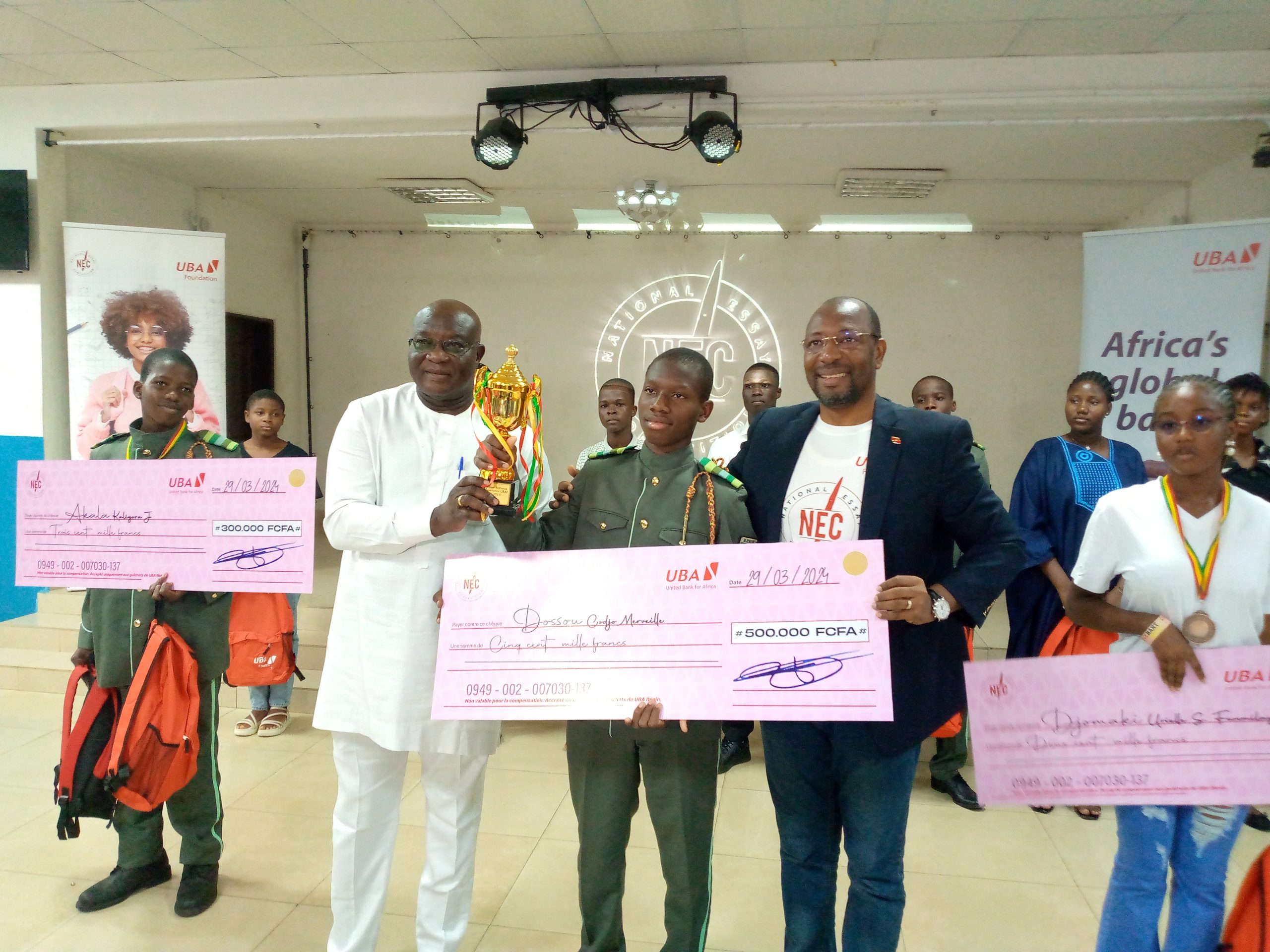 Bénin : La Fondation UBA Prime Les Lauréats Du Concours National De ...