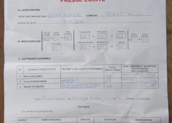 Bénin/Élection à la Haac : Résultats provisoires de la presse écrite dans quelques centres de vote