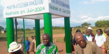 Bénin : Fondation MAV inaugure un château d’eau à l’epp acadjamè de Tori
