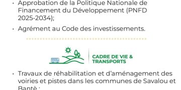 Bénin : Premier Conseil des Ministres de 2025 [Décisions]