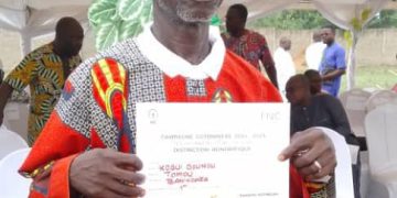 Bénin : Voici le meilleur Cotonculteur de la campagne 2024-2025