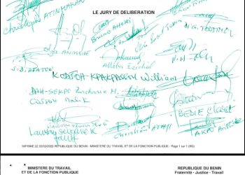 Bénin : 80 nouveaux magistrats pour renforcer l’appareil judiciaire