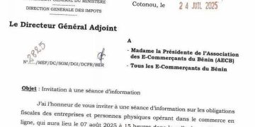 Bénin : La Direction des Impôts initie une importante réunion sur le commerce en ligne