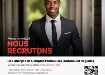Opportunité : UBA Bénin recrute Des Chargés de Comptes Particuliers (Cotonou & Régions)