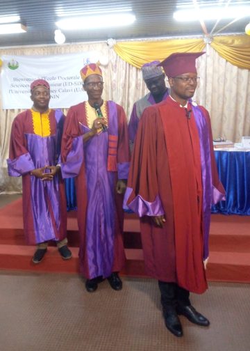 Bénin/UAC : Venceslas Olowo accède au grade de Docteur en Genie Informatique et Télécommunication