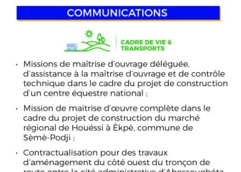 Bénin : Les grandes lignes du Conseil des Ministres du Mercredi 4 Février 2026