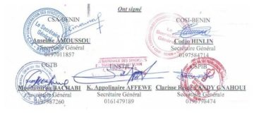 Bénin/Présidentielle 2026 : Ralliement historique des forces sociales derrière Romuald Wadagni