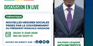 Bénin/Nouvelles mesures sociales : Le porte-parole du gouvernement Wilfried Léandre Houngbédji répond en live ce jeudi 11 juin