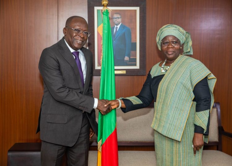 Bénin/CES : Abdoulaye Bio Tchané reçu par la Vice-présidente Mariam Chabi Talata